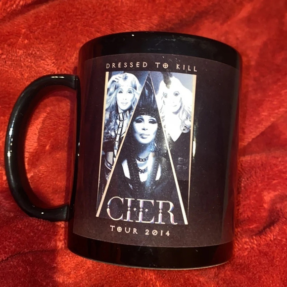 🎉HP🖤🎉 Cher dress to kill 2014 Concert mug - Picture 2 of 8